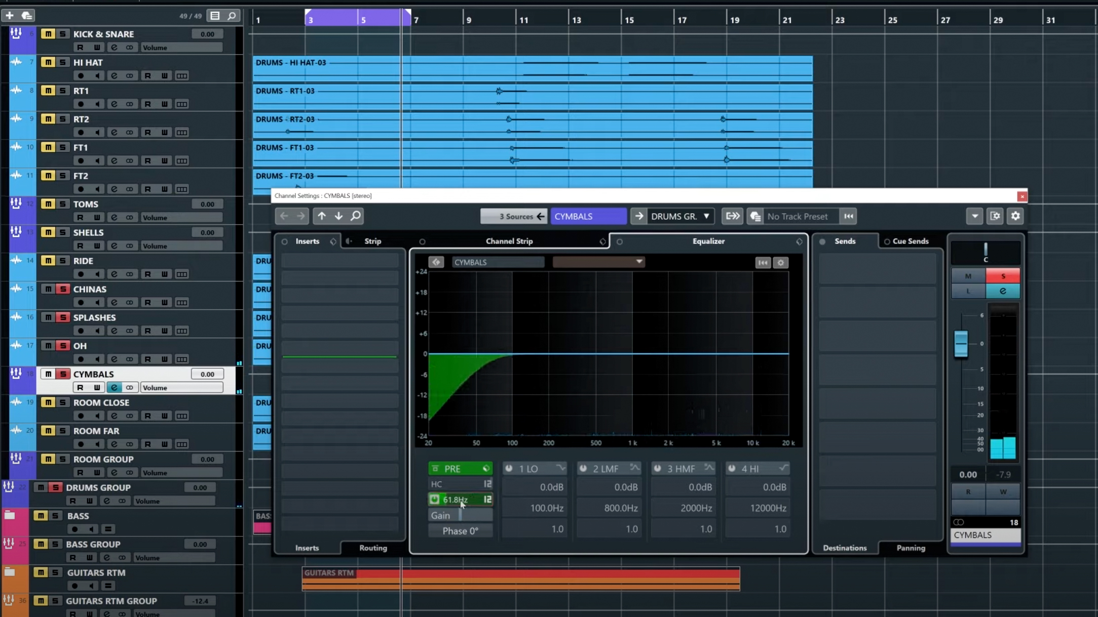 How to Mix Metal Drums Steinberg